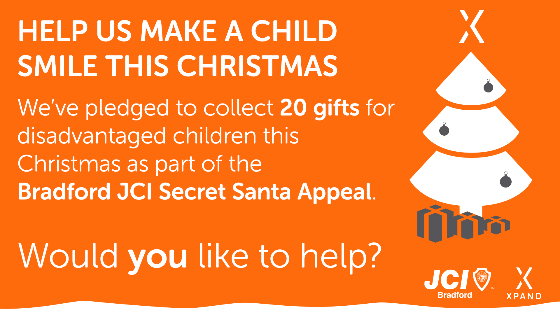 Help Disadvantaged Children This Christmas Xpand