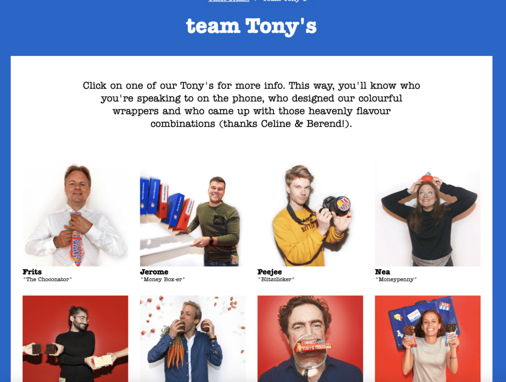 Tony Chocolonely is an example of a good employer brand